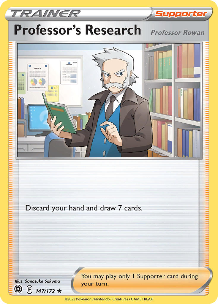 Professor's Research - 147/172 - Holo Rare - Brilliant Stars