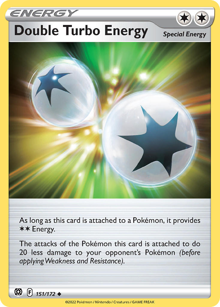 Double Turbo Energy - 151/172 - Uncommon - Brilliant Stars